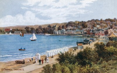 Swanage, vista a sud da Alfred Robert Quinton